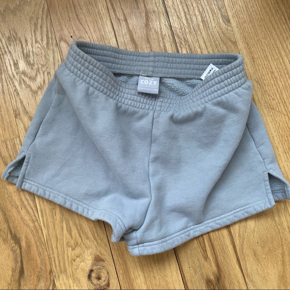 TNA aritzia cozy boyfriend 2 inch shorts